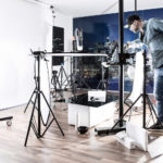 Visual Brand Specialist und Werbefotograf bei der Arbeit für einen seiner Kunden.