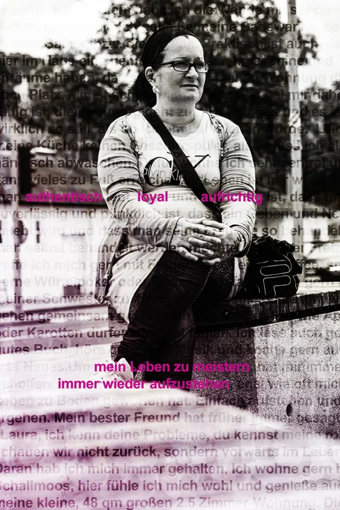 „Perspektivenwechsel“. Die fotografische Installation von Michael Preschl, Werbefotograf und Visual Brand Specialist aus Salzburg, verbindet dokumentarische Fotografie mit gesellschaftlichen Themen und eröffnet neue Blickwinkel auf Menschen, Begegnungen und Perspektiven.